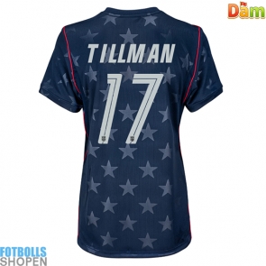 Billiga Förenta stater Malik Tillman #17 Bortatröja Dam VM 2026 Kortärmad